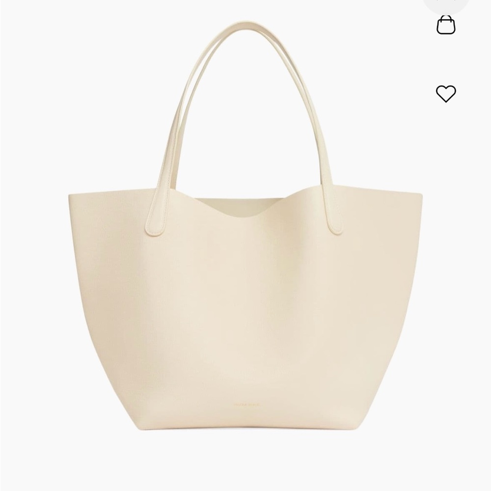 Mansur Gavriel Everyday soft leather tote in ivory color. Brand new with tags.